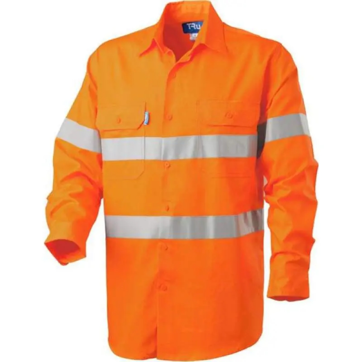 Picture of Tru Workwear, Shirt, Long Sleeve, Cotton Drill, 3M Tape