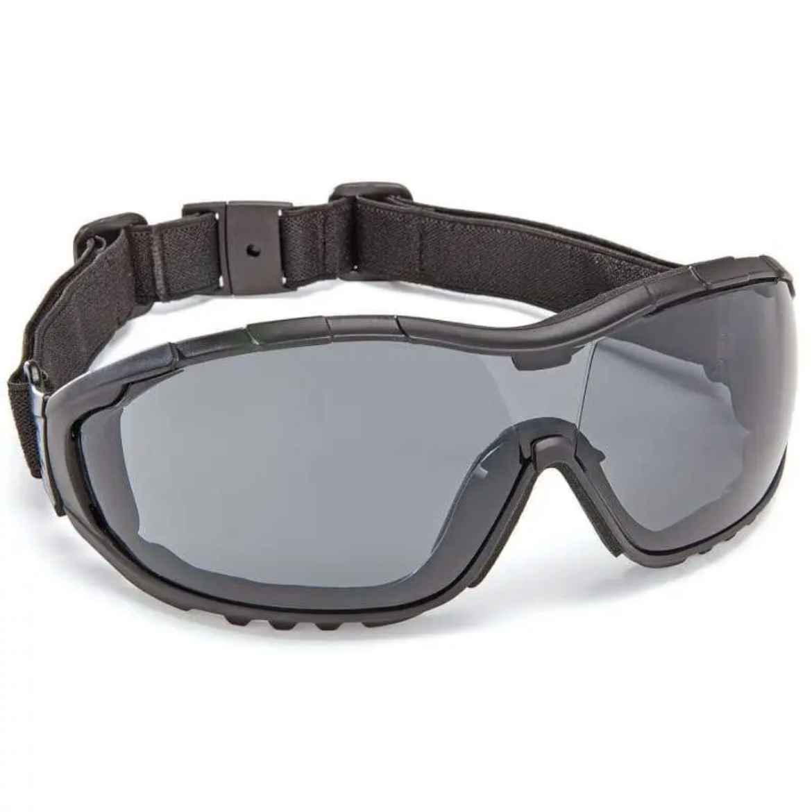 Picture of Force360 Oil & Gas Smoke Lens Safety Glasses (with strap), Black