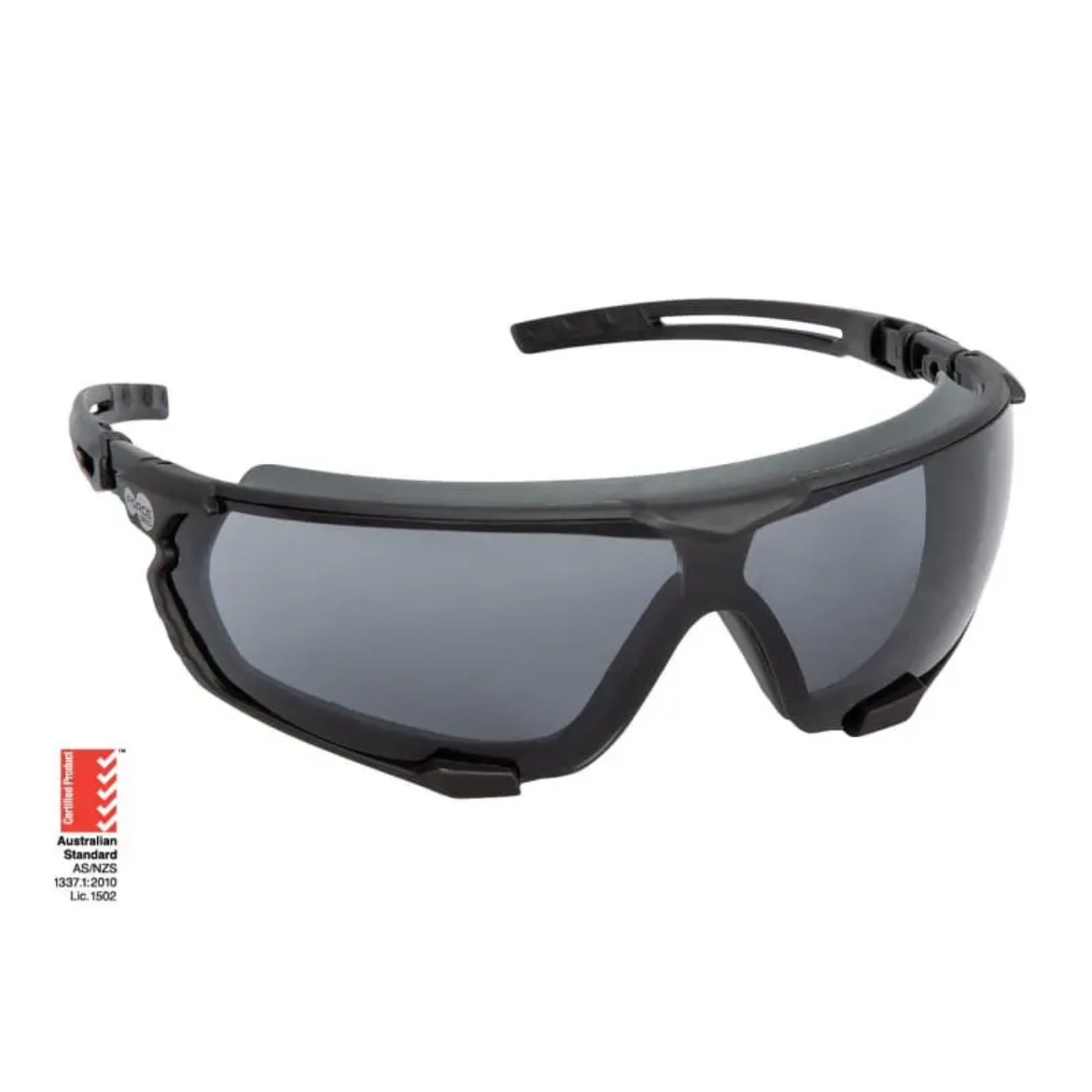 Picture of Force360 Arma SI Smoke Lens Glasses with Silicon Gasket, Black