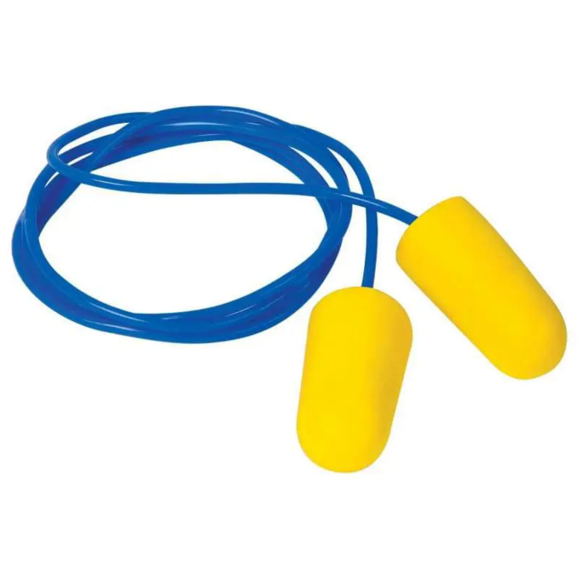 Picture of Force360 PU Earplug Corded Yellow 100 pairs per box