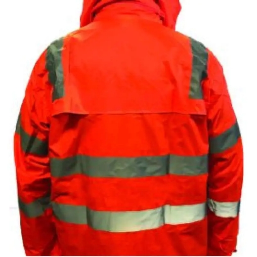 Picture of Tru Workwear, Jacket/Pant Rain Set in Bag, Tape, Rail Spec