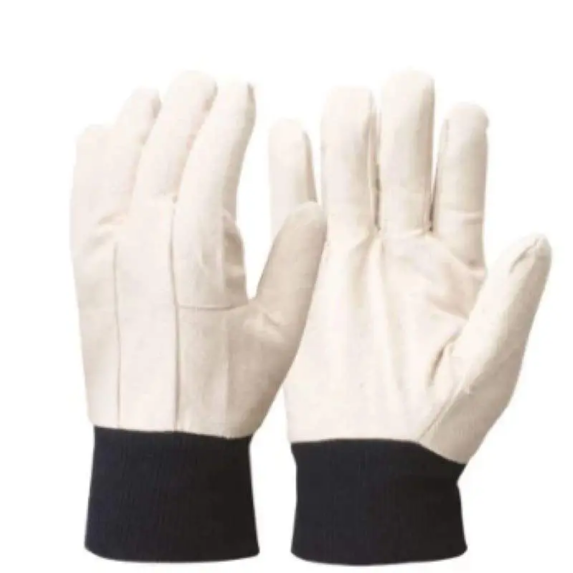 Picture of Frontier Cotton Drill - Blue Cuff Glove Natural (1 x pair)