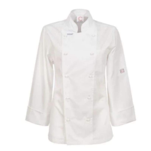 Picture of ChefsCraft, Womens Executive Chef Lightweight Jacket, Long Sleeve