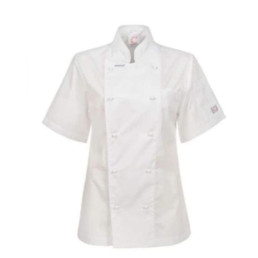 Picture of ChefsCraft, Womens, Executive Chef Lightweight Jacket, Short Sleeve