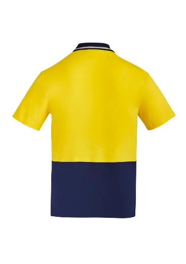 Picture of Syzmik, Mens Hi Vis Cotton S/S Polo