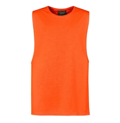 Picture of Syzmik, Mens His Vis Sleeveless Tee