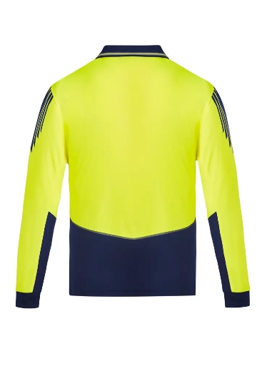 Picture of Syzmik, Mens Hi Vis Flux L/S Polo