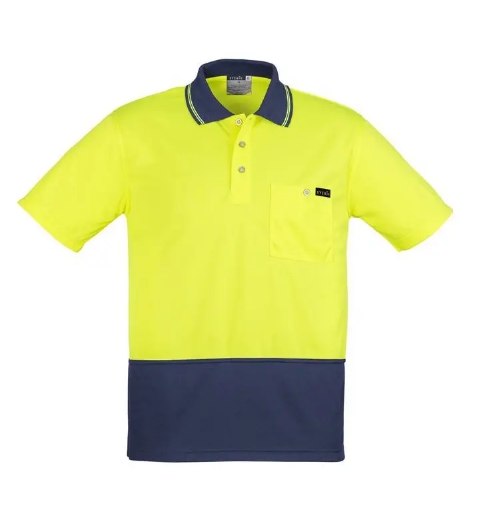 Picture of Syzmik, Mens Comfort Back S/S Polo