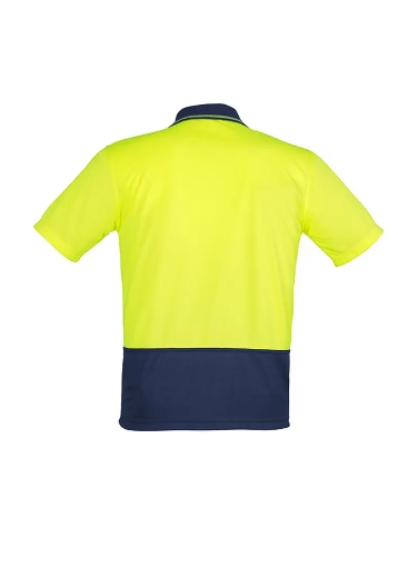 Picture of Syzmik, Mens Comfort Back S/S Polo