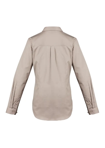 Picture of Syzmik, Womens Lightweight L/S Tradie Shirt