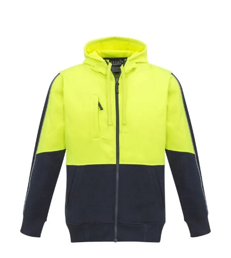 Picture of Syzmik, Unisex Hi Vis Full Zip Hoodie