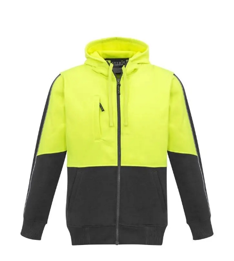 Picture of Syzmik, Unisex Hi Vis Full Zip Hoodie