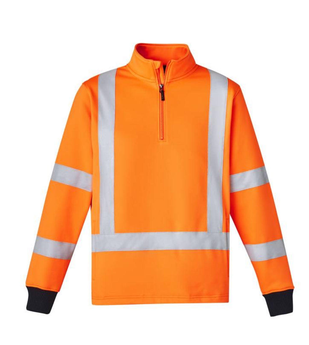 Picture of Syzmik, Unisex Hi Vis X Back Rail Jumper