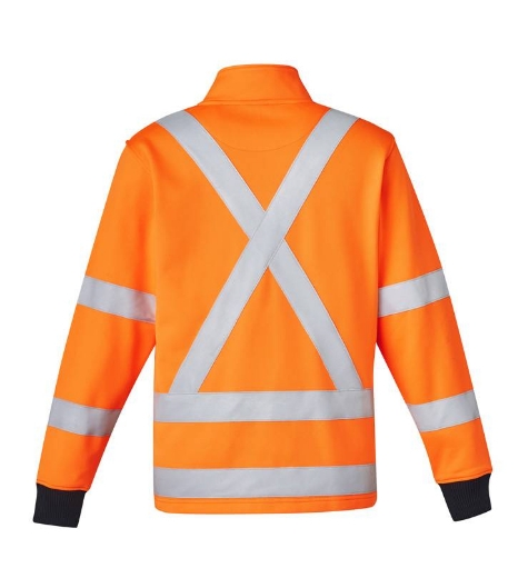 Picture of Syzmik, Unisex Hi Vis X Back Rail Jumper