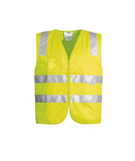 Picture of Syzmik, Unisex Hi Vis Zip Vest