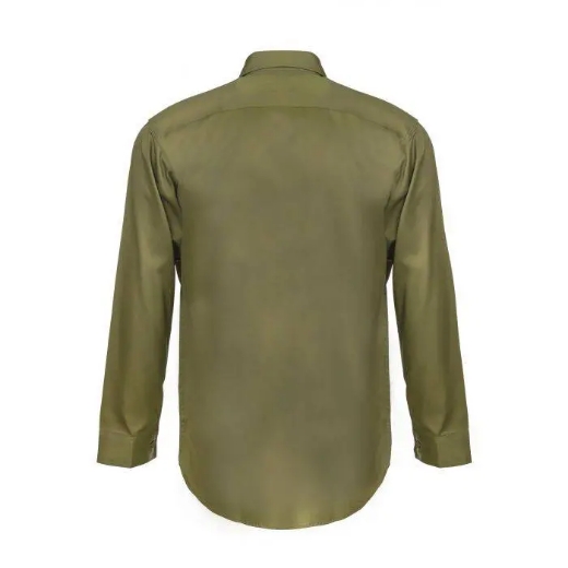 Picture of WorkCraft, Long Sleeve Cotton Drill Shirt