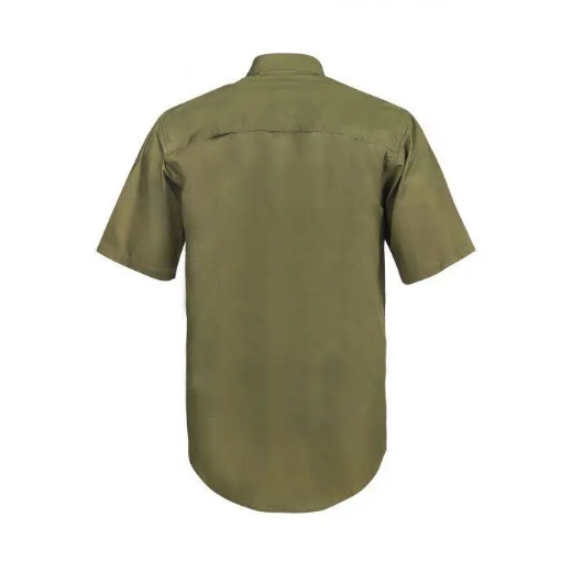 Picture of WorkCraft, Lightweight Short Sleeve Vented Cotton Drill Shirt