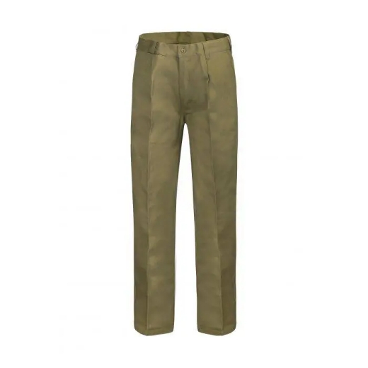 Picture of WorkCraft, Single Pleat Cotton Pant