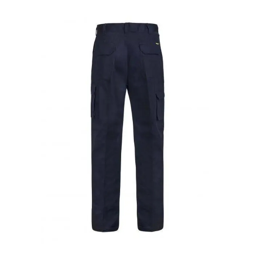Picture of WorkCraft, Modern Fit Mid-Weight Cargo Cotton Drill Trouser