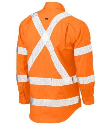 Picture of Bisley, X Taped Biomotion Hi Vis Cool Lightweight Shirt