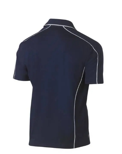 Picture of Bisley, Cool Mesh Polo with Reflective Piping