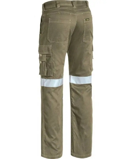 Picture of Bisley, Stretch Cotton Drill Cargo Cuffed Pants