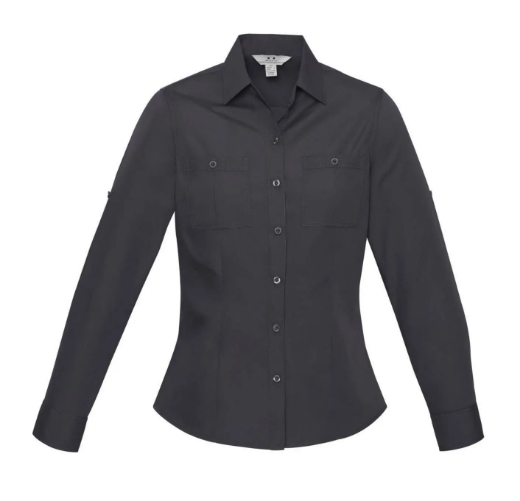 Picture of Biz Collection, Bondi Ladies Roll-Up Shirt