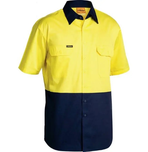 Picture of Bisley, Hi Vis Cool Lightweight Drill Shirt