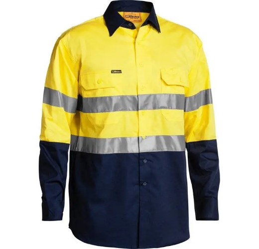 Picture of Bisley, Taped Hi Vis Cool Lightweight Shirt