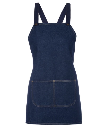 Picture of JB's Wear, Cross Back Bib Denim Apron 65x71 (no straps)