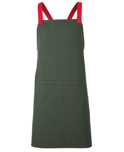 Picture of JB's Wear, Cross Back Canvas Apron (no straps)