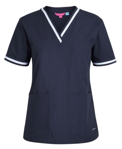 Picture of JB's Wear, Contrast Ladies Scrubs Top