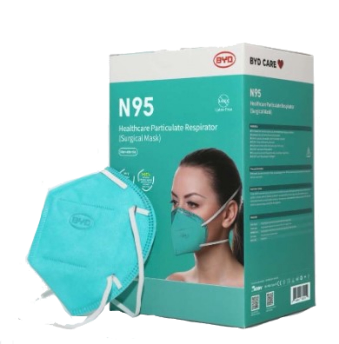 Picture of BYD N95 Foldable Respirator - TGA  337767 (Box 25)
