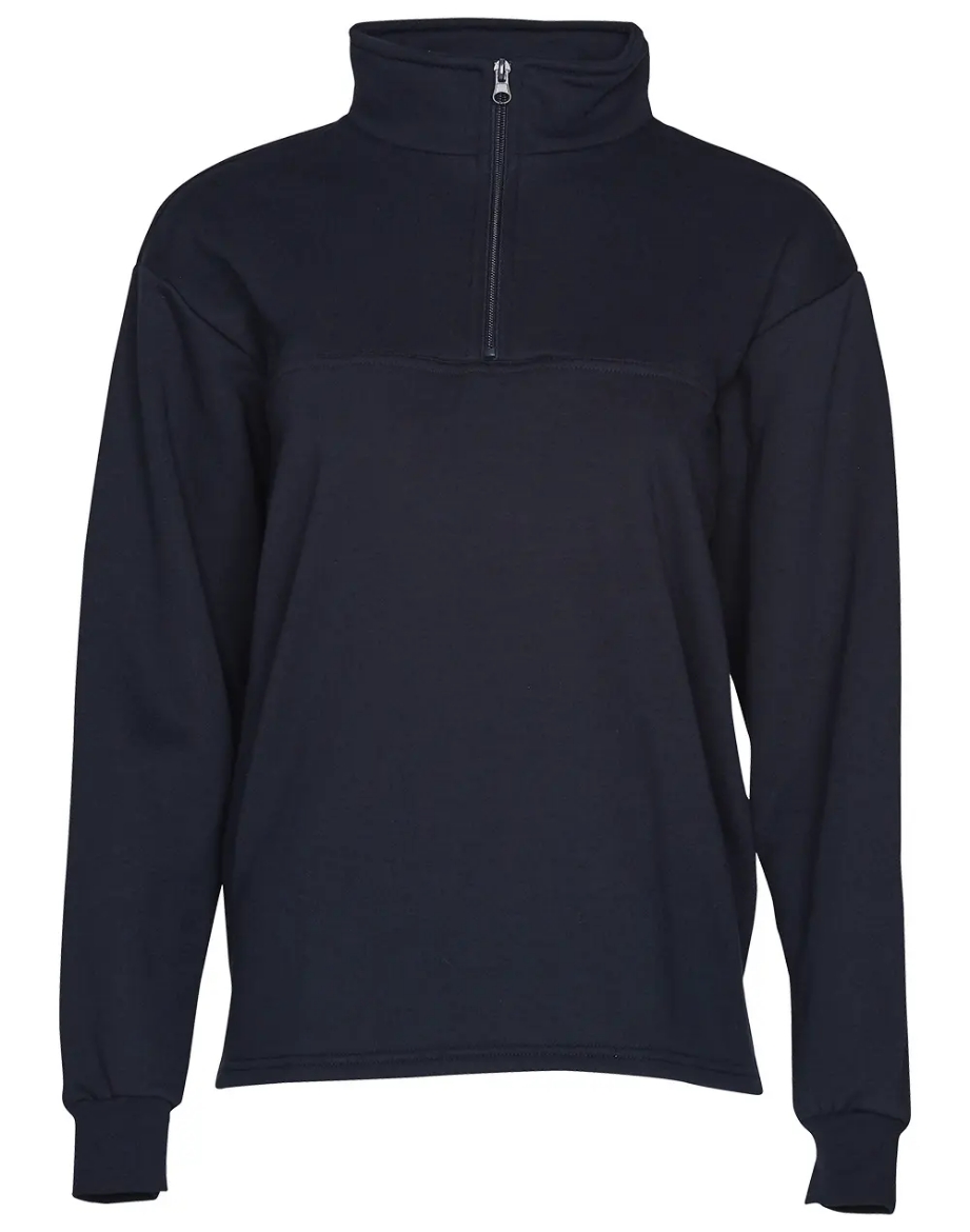 Picture of Winning Spirit, Kids 1/2 zip collar fleecy sweat