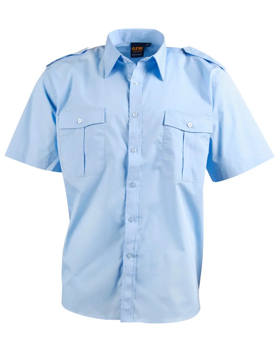 Picture of Winning Spirit, Unisex epaulette shirt, short sleeve