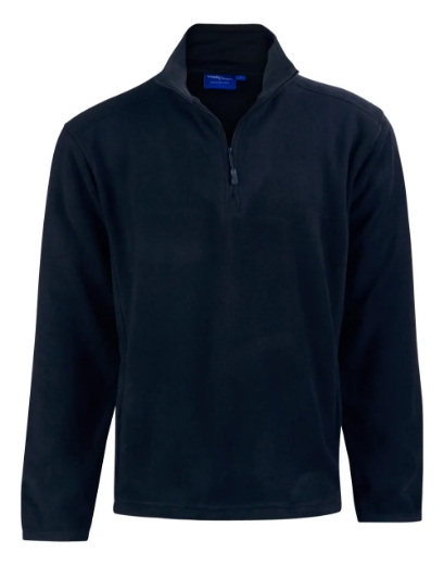 Picture of Winning Spirit, Adults Half Zip Polar Fleece Pullover