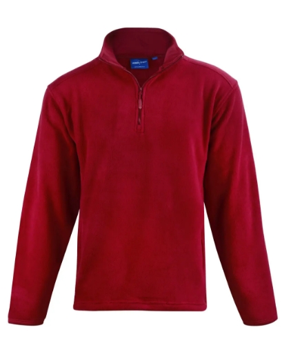 Picture of Winning Spirit, Adults Half Zip Polar Fleece Pullover