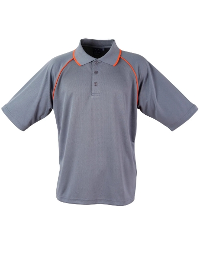 Picture of Winning Spirit, Mens Cooldry Raglan S/S Polo