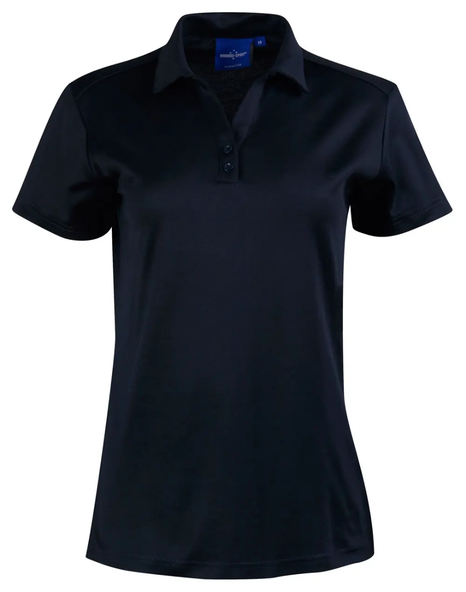 Picture of Winning Spirit, Ladies Cotton Back TrueDry S/S Polo