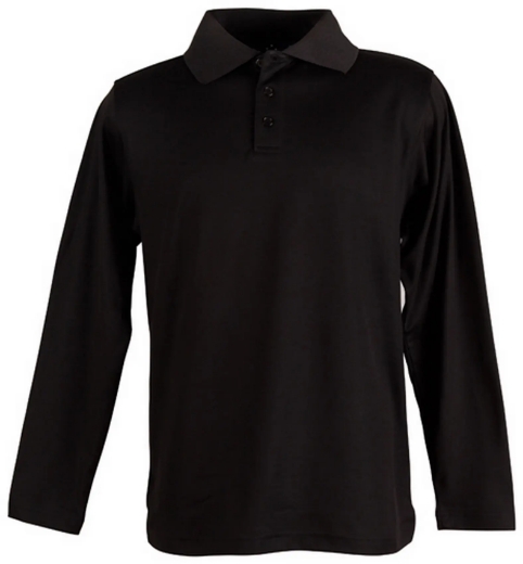 Picture of Winning Spirit, Mens Cotton Back Truedry L/S Polo