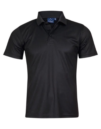 Picture of Winning Spirit, Mens Cooldry Pique Soild Colour S/S Polo