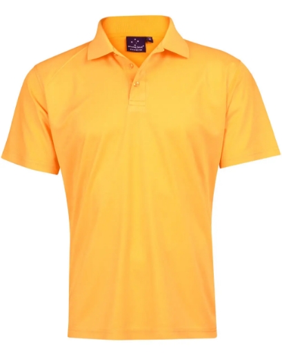 Picture of Winning Spirit, Mens Cooldry Pique Soild Colour S/S Polo