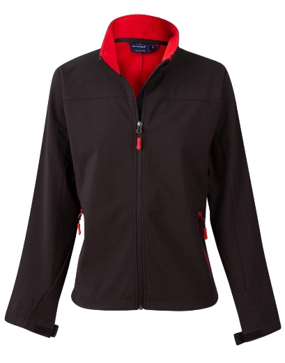 Picture of Winning Spirit, Ladies Softshell Contrast Jacket