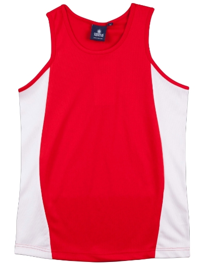 Picture of Winning Spirit, Mens Cooldry Contrast Mesh Singlet