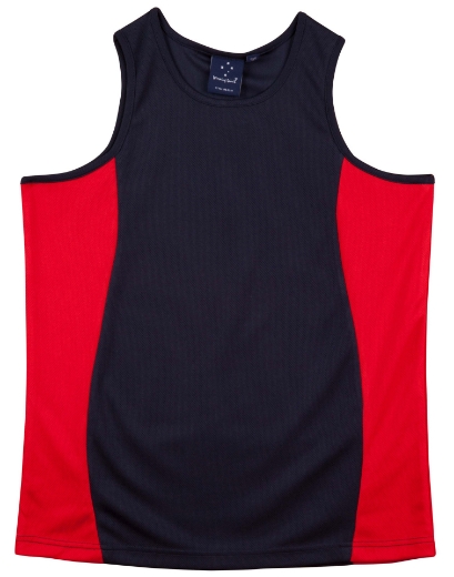 Picture of Winning Spirit, Mens Cooldry Contrast Mesh Singlet