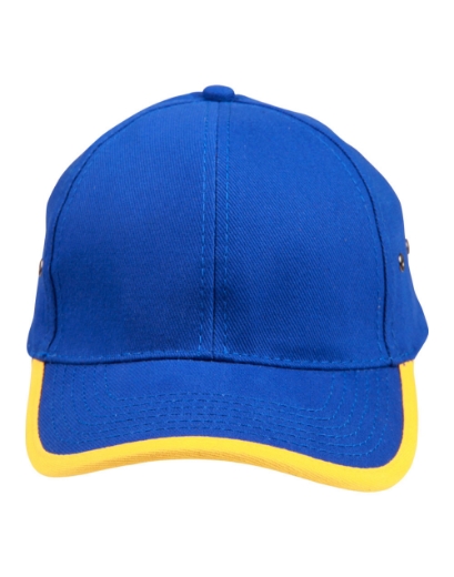 Picture of Winning Spirit, Heavy brushed cotton peak & back trimp cap