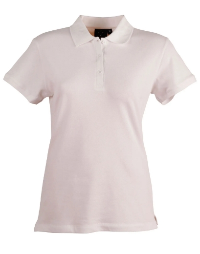 Picture of Winning Spirit, Ladies Cotton Stretch Polo