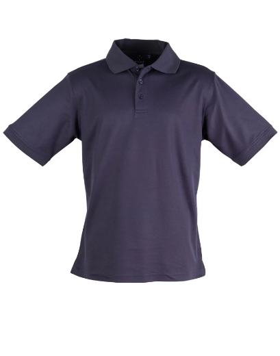 Picture of Winning Spirit, Mens Cotton Back TrueDry Polo