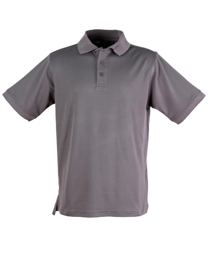 Picture of Winning Spirit, Mens Cotton Back TrueDry Polo