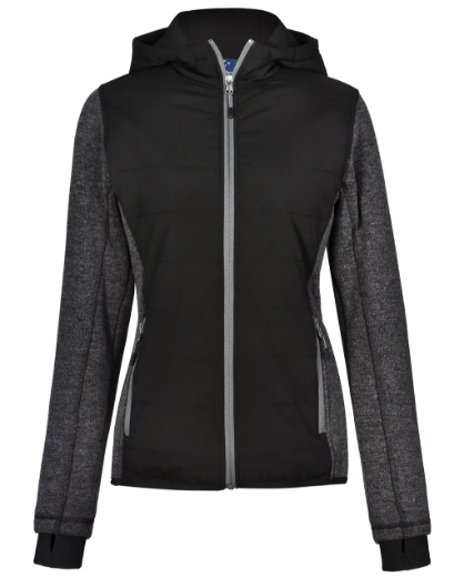 Picture of Winning Spirit, Ladies Heather Sleeve/Quilted Body Jacket